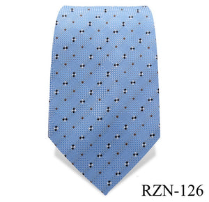 Maya Blue Pinpoint Tie