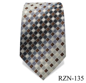 Multi Color Checkered Tie