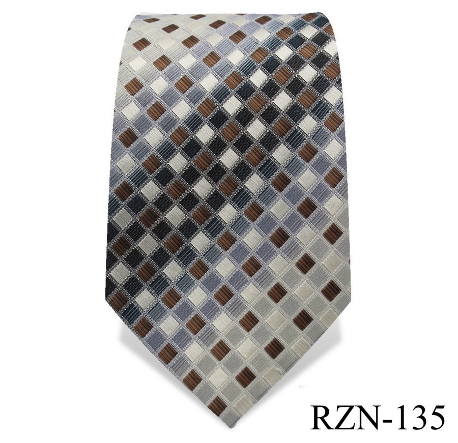 Multi Color Checkered Tie
