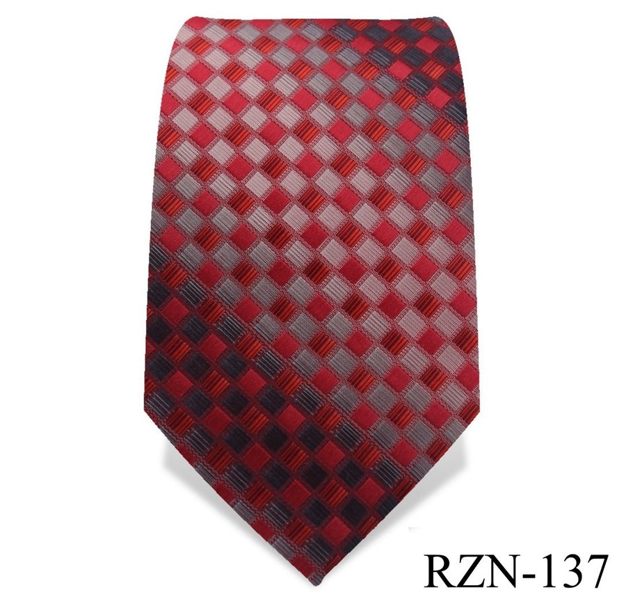 Red Checkered Tie