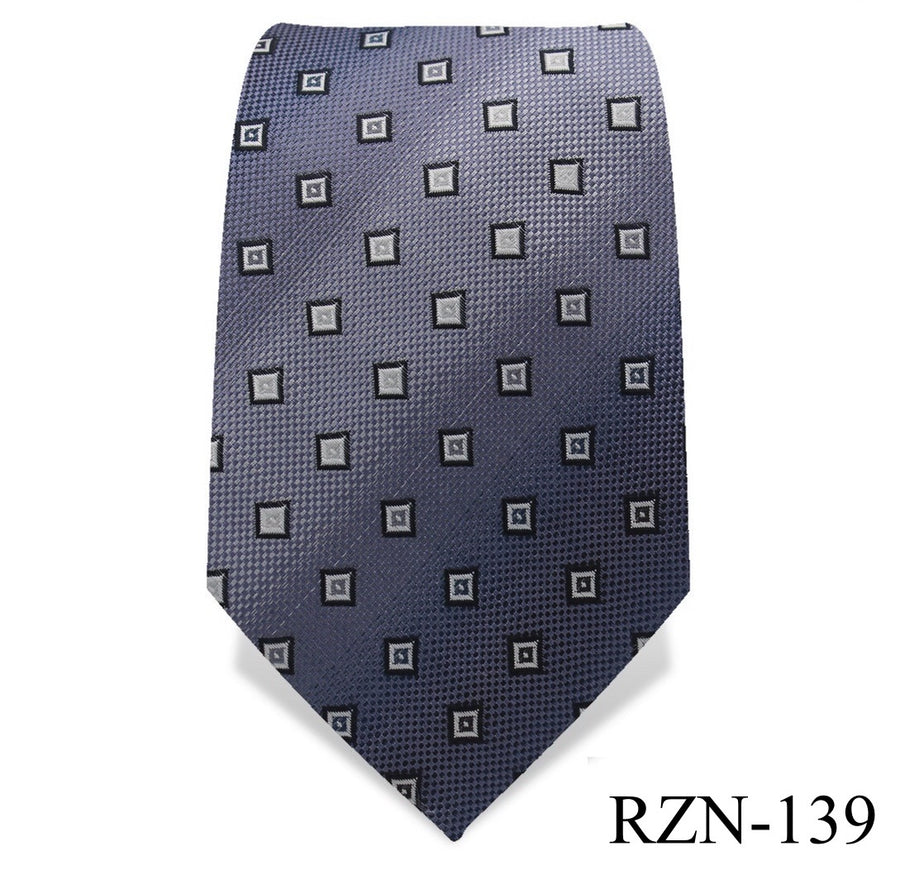 Fossil Grey Pinpoint Tie