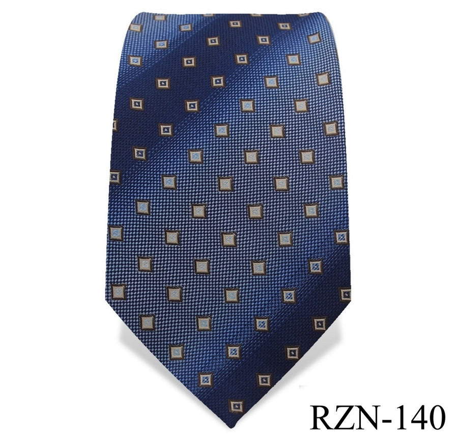 Yale Blue Pinpoint Tie