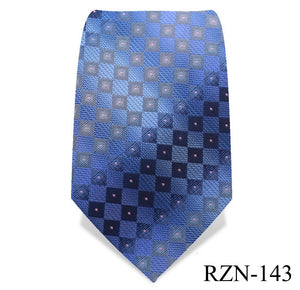 Carolina Blue Checkered Tie