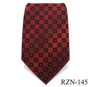 Barn Red Checkered Tie