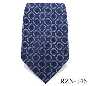 Sapphire Blue Circles Tie