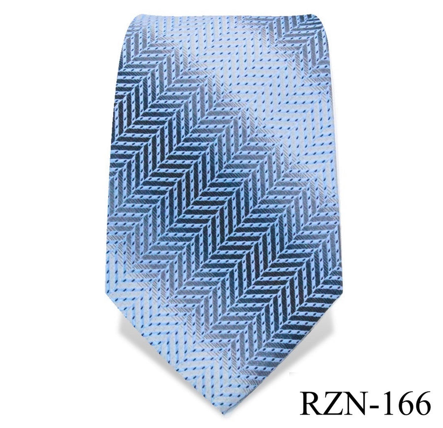 Carolina Blue Herringbone Tie