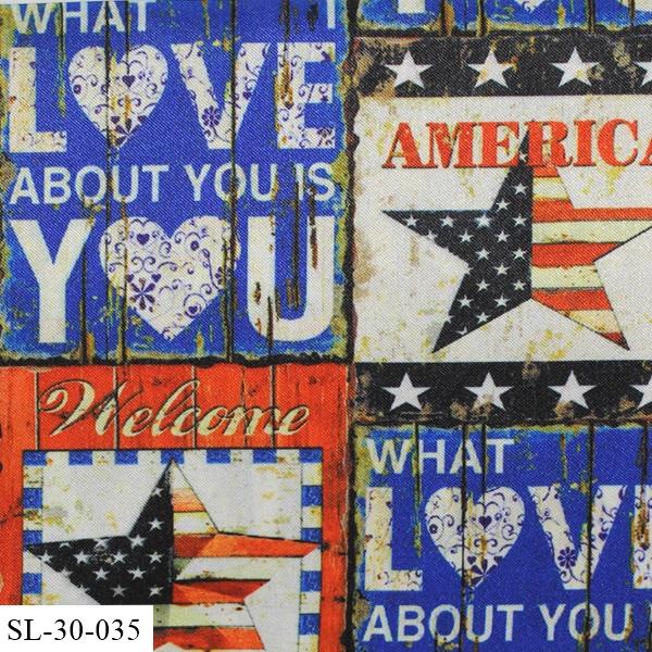 American Love Pocket Square