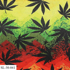 Multi Print Leaf Pocket Square