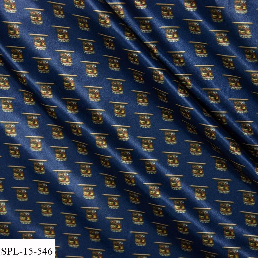 Whiskey and Cigar Pocket Square