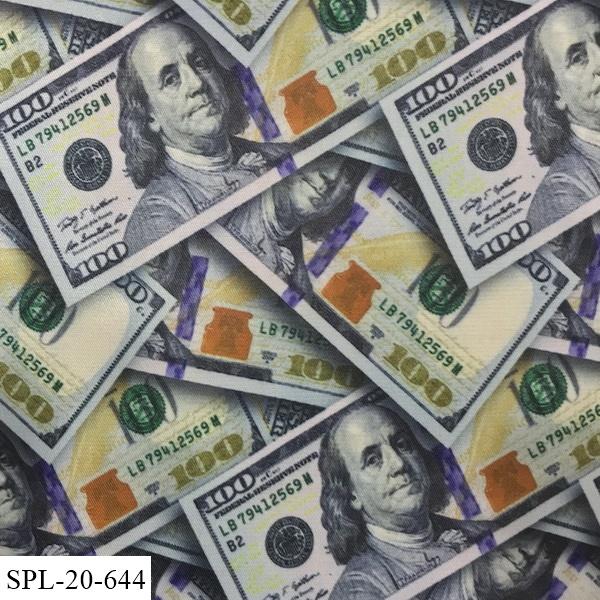 New $100s Pocket Square