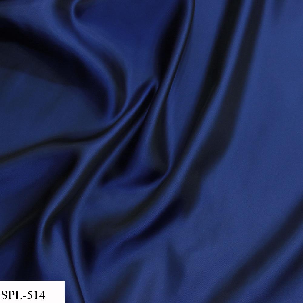 Blue Solid Pocket Square