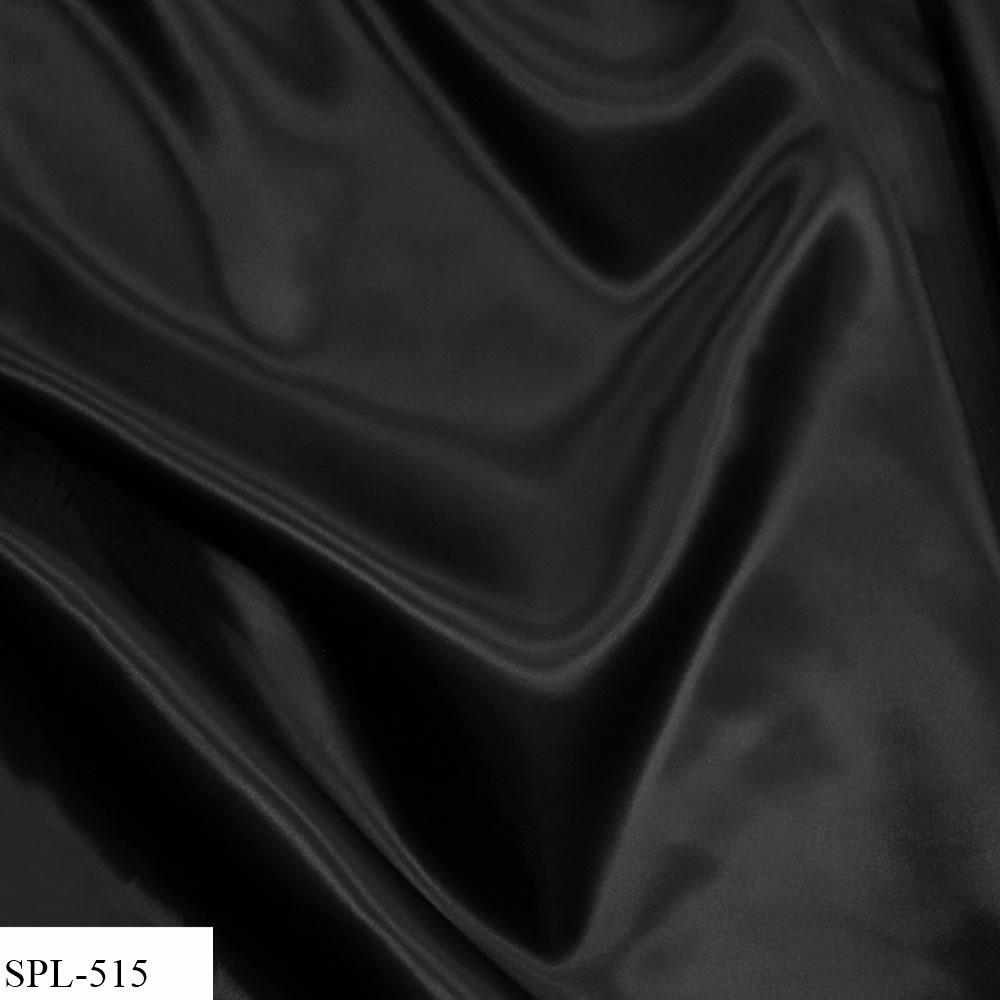 Black Solid Pocket Square