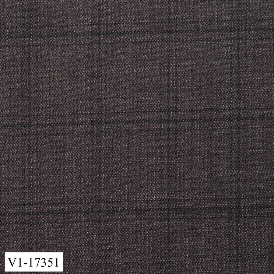 Shadow Grey Check Suit