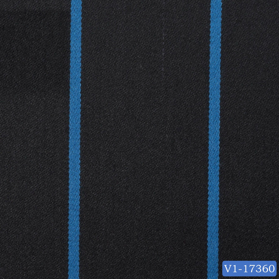 Navy Blue with Light Stripe Suit