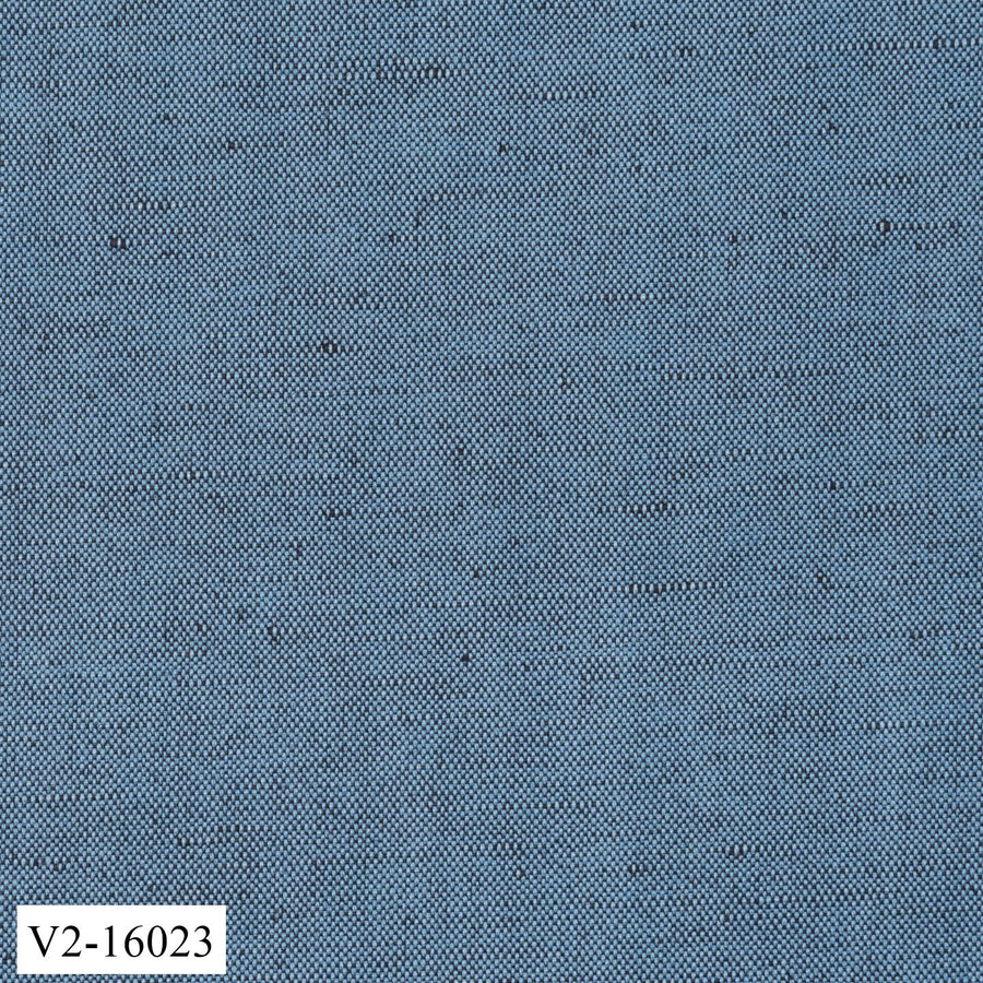 Steel Blue Black Plain Suit