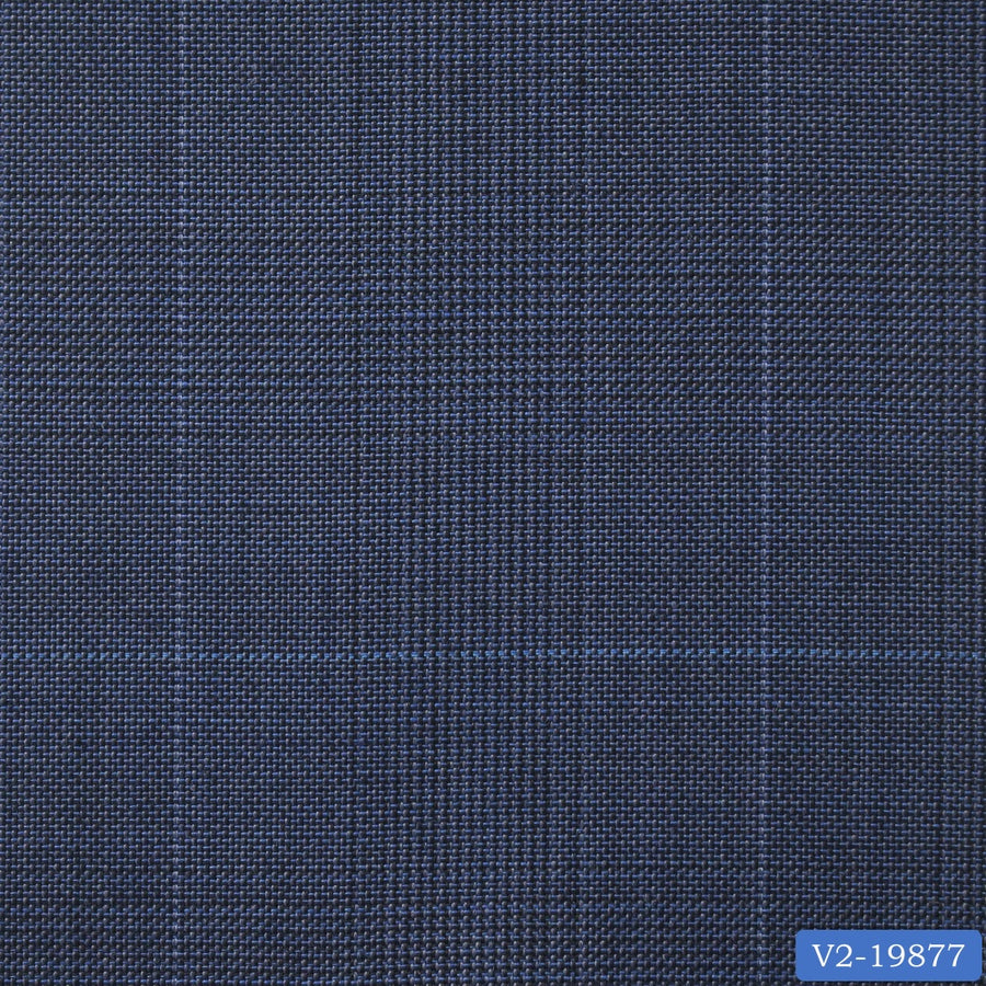 Yale Blue Check Suit