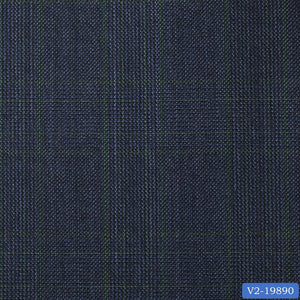 Prussian Blue Check Suit