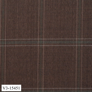 Ash Pecan Brown Check Suit