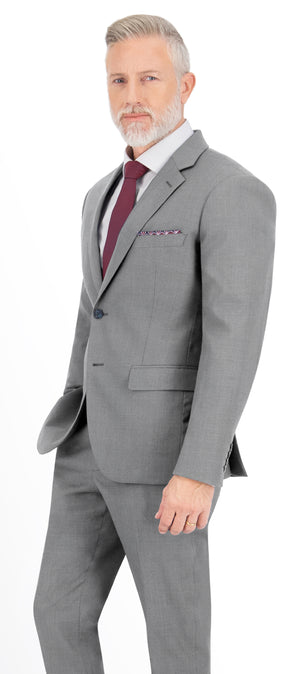 Smoke Grey Plain Suit