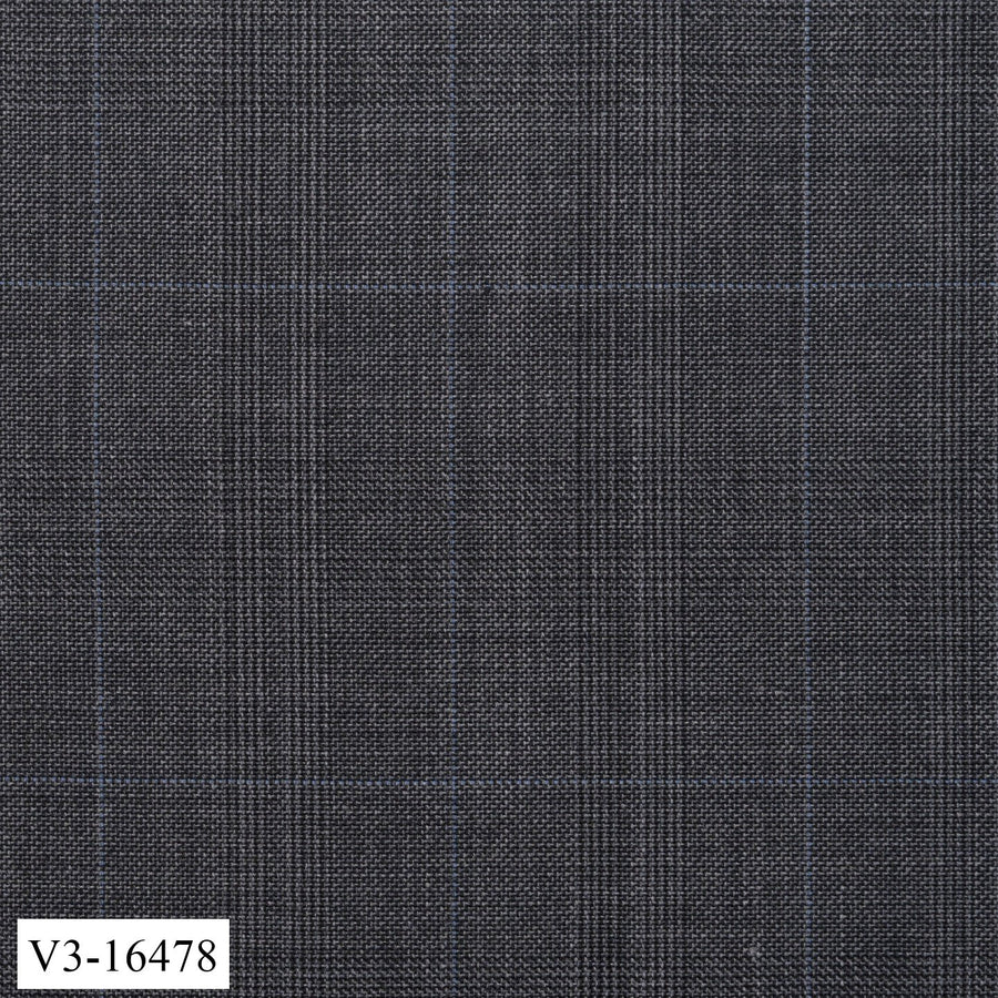 Steel Grey Prince of Wales Check Pant