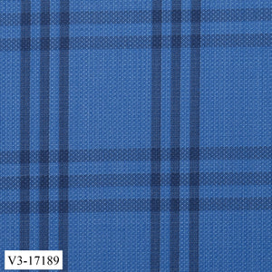 Cornflower Blue with Dark Check Suit