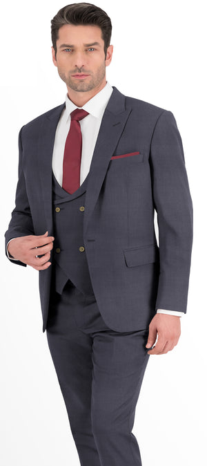 Grey Plain Suit