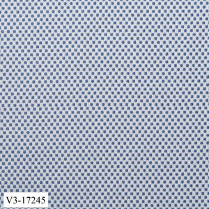 Powder Blue With Yale Blue Dots Pattern Suit