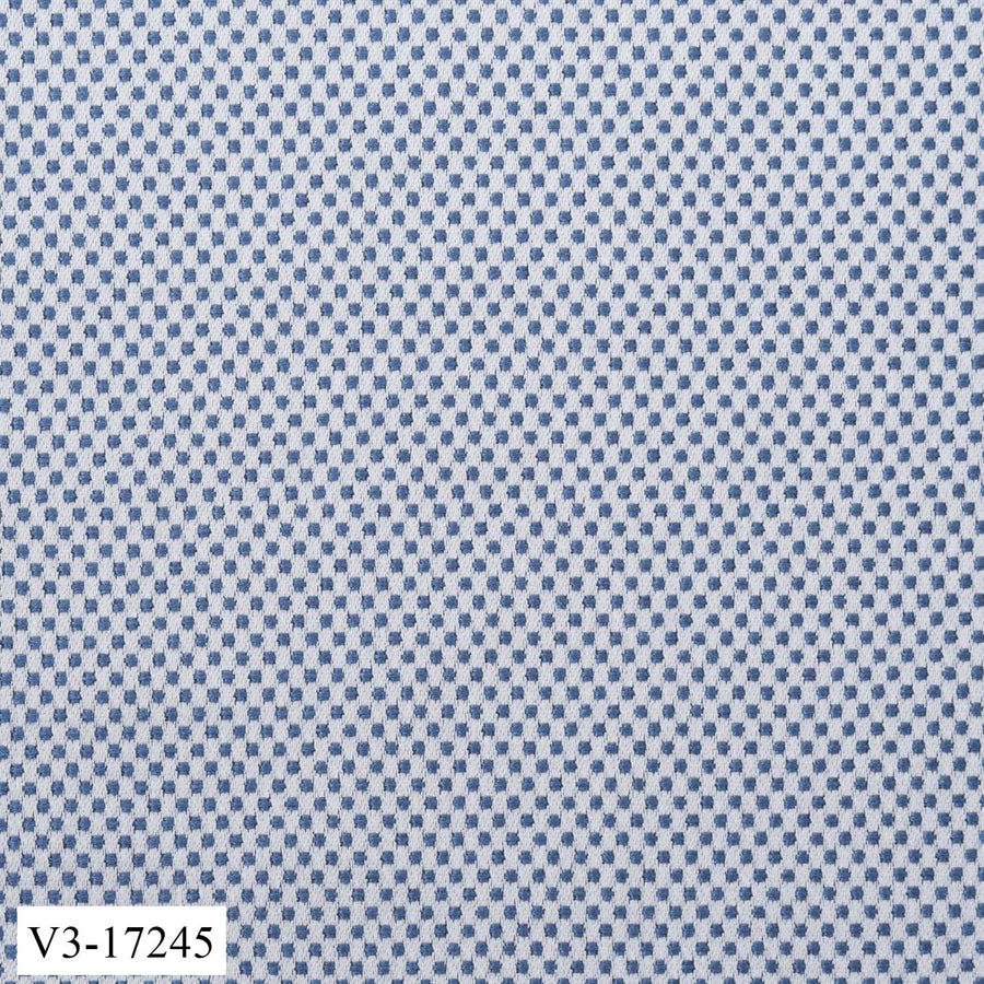 Powder Blue With Yale Blue Dots Pattern Suit
