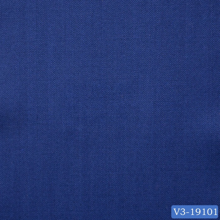 Royal Blue Herringbone Pant