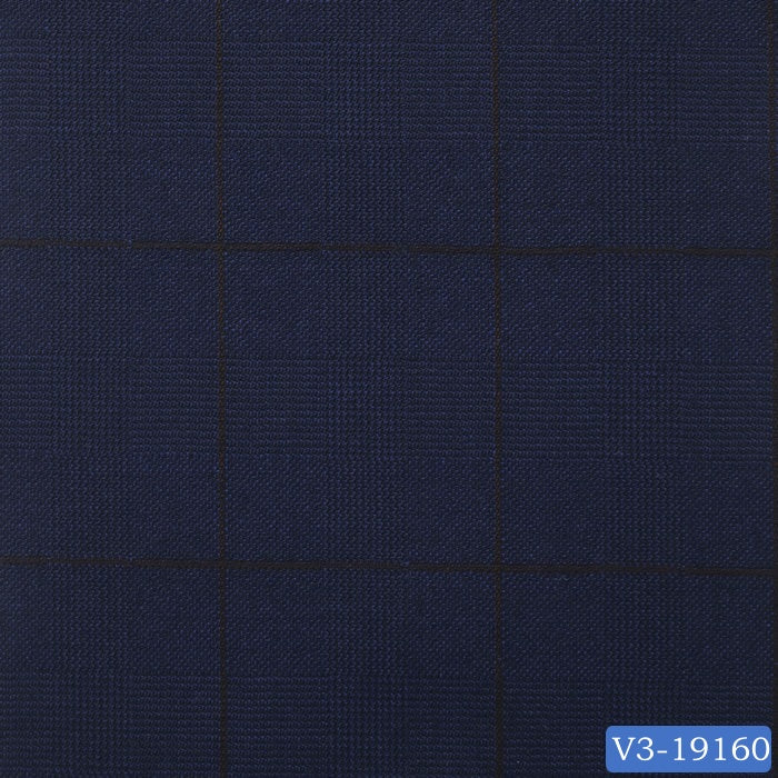 Space Blue Prince of Wales Check Jacket