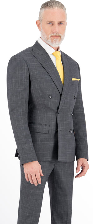 Medium Grey Check Jacket