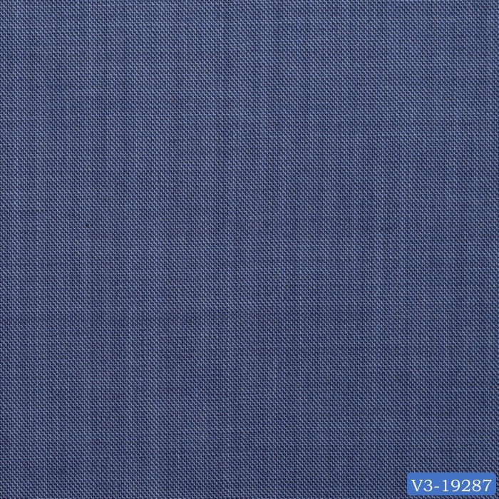 Steel Blue Sharkskin Plain Suit