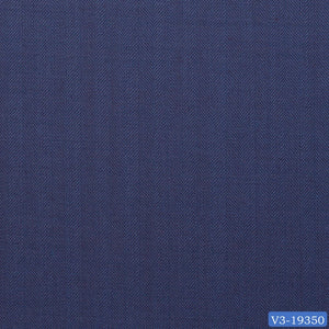 Indigo Blue Herringbone Regular Suit