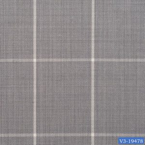 Abalone Grey Windowpane Long Suit