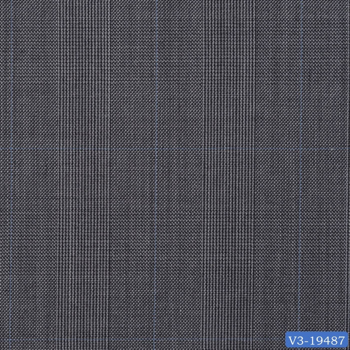 Steel Grey with Dark Check Suit