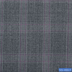 Steel Grey Prince of Wales Check Suit