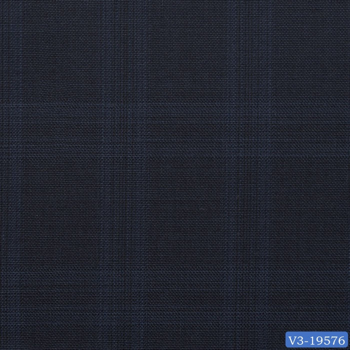 Aegean Blue Check Long Suit