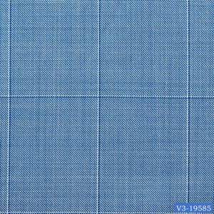 Maya Blue with Textured Windowpane Jacket