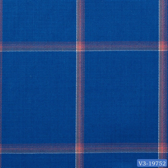 Sapphire Blue with Bright Windowpane Jacket