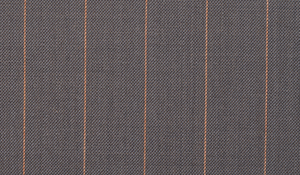 Taupe Grey with Orange Stripe Suit