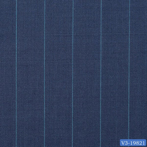 Steel Blue with Light Stripe Suit