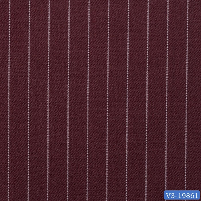 Burnt Red with Narrow Stripe Jacket