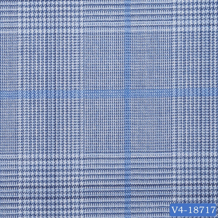 Maya Blue Prince of Wales Check Vest