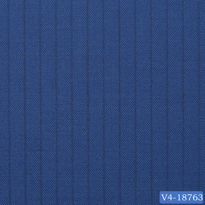 Sapphire Blue Dual Stripe Suit