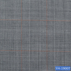 Light Grey Prince of Wales Check Short Suit