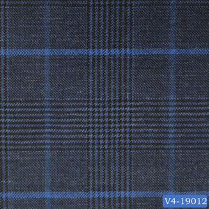 Independence Blue with Light Prince of Wales Check Pant