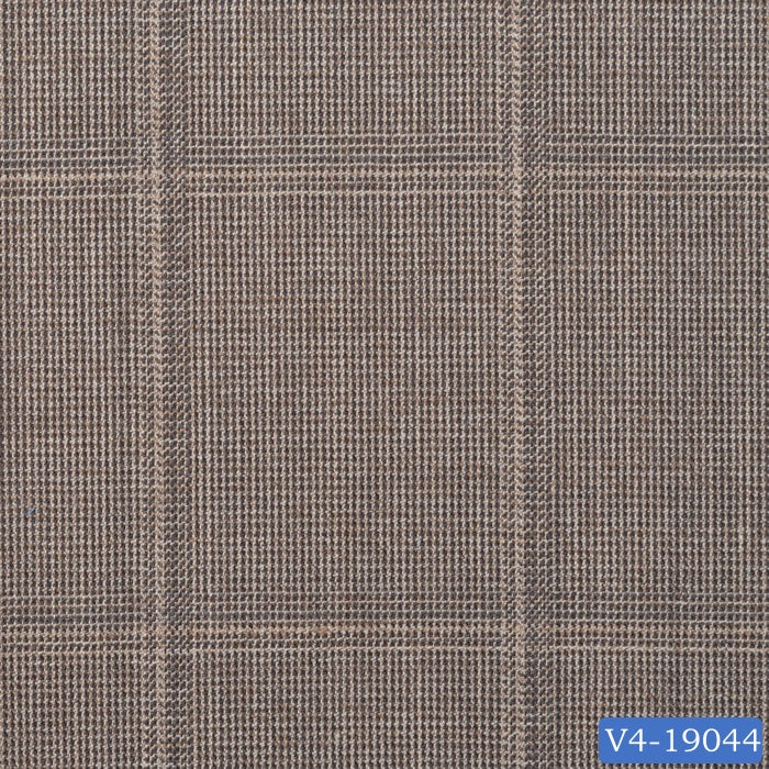 Tortilla Brown Check Regular Suit