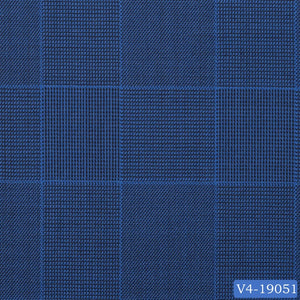 Sapphire Blue Check Pant