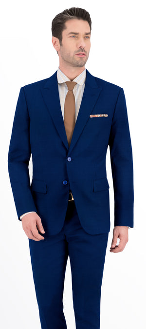Sapphire Blue Plain Jacket